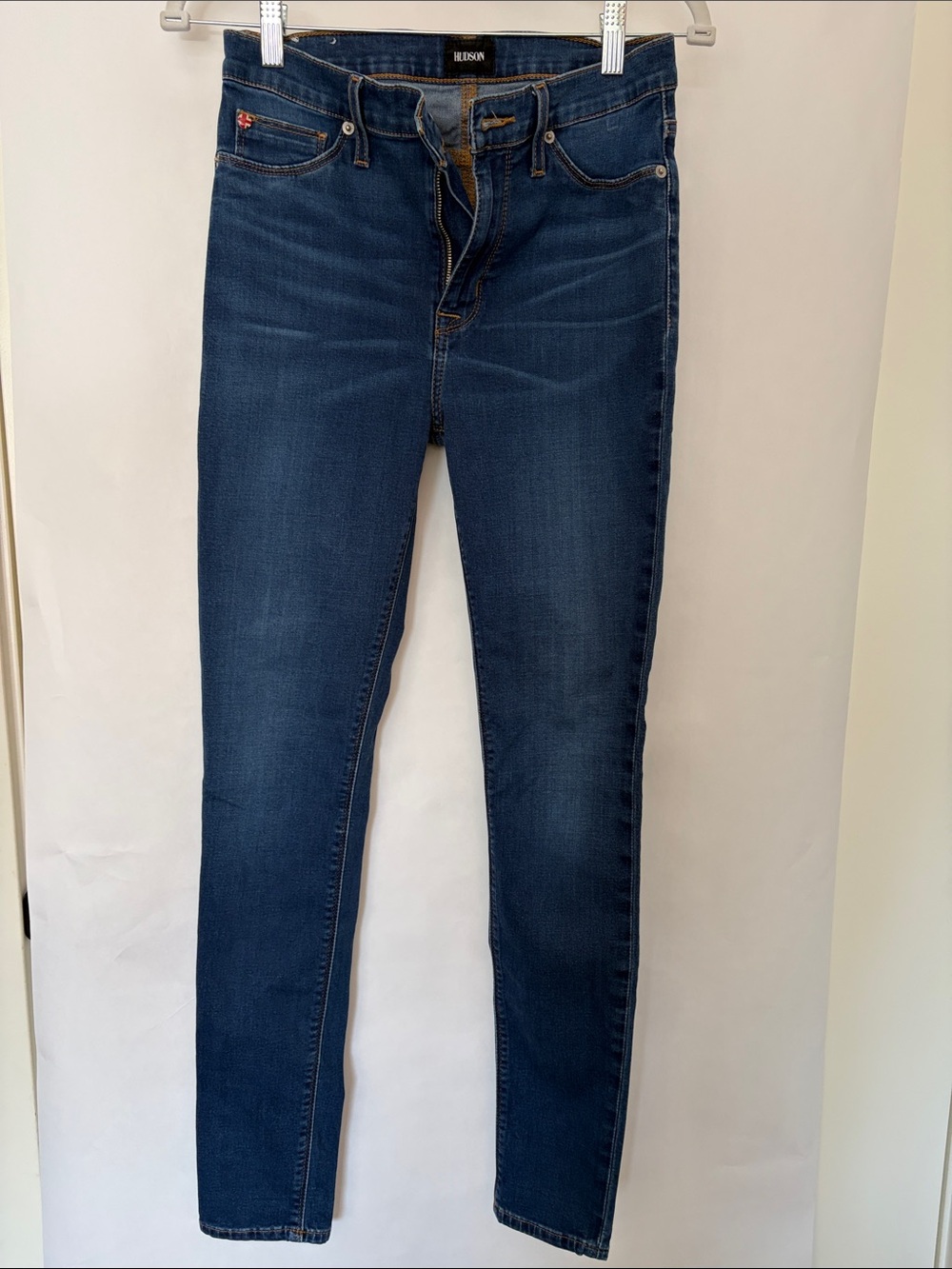 Hudson Blair Super Skinny Premium Blue Denim Jeans Size 27